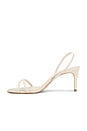 view 5 of 5 Diana Mid Sandal in Off White