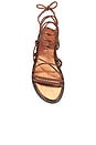 view 4 of 5 Antonia Sandal in Brown Rose