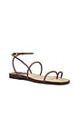 view 2 of 5 Kaya Flat Sandal in Desert Brown
