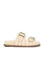view 1 of 5 Naomi Sandal in Natural & Natural Nibs