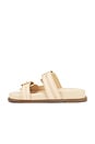 view 5 of 5 Naomi Sandal in Natural & Natural Nibs