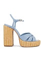 view 1 of 5 Keefa Sandal in Sky Blue