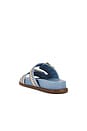 view 3 of 5 Naomi Sandal in Bege & Sky Blue