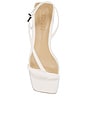 view 4 of 5 Heloise Block Heel in White