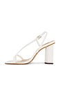 view 5 of 5 Heloise Block Heel in White