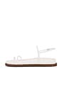 view 5 of 5 Azzy Sporty Sandal in White