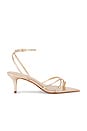 view 1 of 5 Desiree Mid Sandal in Platina