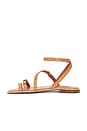 view 5 of 5 Annete Sandal in Cuoio Brown