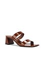 view 2 of 5 Chantal Mid Sandal in Caramel Top