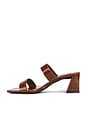 view 5 of 5 Chantal Mid Sandal in Caramel Top