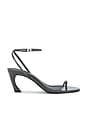 view 1 of 5 Siena Curve Mid Sandal in Dark Gray