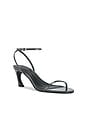 view 2 of 5 Siena Curve Mid Sandal in Dark Gray