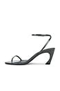 view 5 of 5 Siena Curve Mid Sandal in Dark Gray