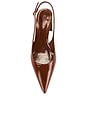 view 4 of 5 Rhonda Mid Pump in Caramel Top