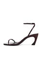 view 5 of 5 Siena Curve Mid Sandal in Vino