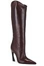 view 2 of 5 Maryann Up Curve Boot in Vino