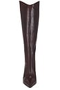 view 4 of 5 Maryann Up Curve Boot in Vino