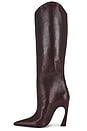 view 5 of 5 Maryann Up Curve Boot in Vino