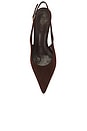 view 4 of 5 Alicia Sling Pump in Root Brown