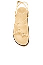 view 4 of 5 Calabria Sporty Sandal in Natural Nibs