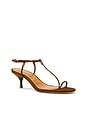 view 2 of 5 Elsha Kitten Sandal in Caramel Coffee