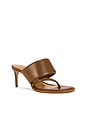 view 2 of 5 Alba Sandal in Caramel Coffee