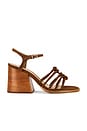 view 1 of 5 Sandy Sandal in Caramel Coffee