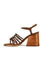 view 5 of 5 Sandy Sandal in Caramel Coffee