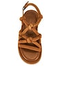 view 4 of 5 Janet Sandal in Cuoio Brown