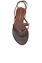 view 4 of 5 Diana Flat Sandal in Desert Brown