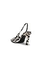 view 3 of 5 Lexi Sling Wild Pump in White & Black