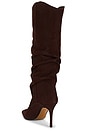 view 3 of 5 Maryana Up Slouch Boot in Root Brown