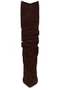 view 4 of 5 Maryana Up Slouch Boot in Root Brown