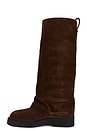 view 5 of 5 Keira Up Cloak Boot in Root Brown