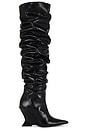 view 1 of 5 Siena Over The Knee Slouch Boot in Black