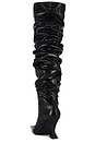 view 3 of 5 Siena Over The Knee Slouch Boot in Black