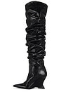 view 5 of 5 Siena Over The Knee Slouch Boot in Black