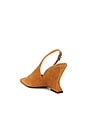 view 3 of 5 Siena Buckle Slingback Pump in Wood