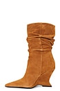 view 5 of 5 Siena Slouch Boot in Wood