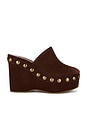 view 1 of 5 Sierra Studs Clog in Root Brown