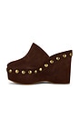 view 5 of 5 Sierra Studs Clog in Root Brown