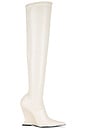 view 1 of 5 x REVOLVE Siena Over The Knee Boot in Pearl Stretch Leather