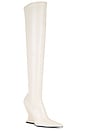 view 2 of 5 x REVOLVE Siena Over The Knee Boot in Pearl Stretch Leather