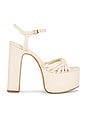 view 1 of 5 SANDALIA TARA PLATFORM in Sugar White