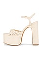 view 5 of 5 SANDALIA TARA PLATFORM in Sugar White
