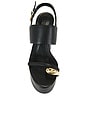 view 4 of 5 SANDALIA MANDY PLATFORM in Black