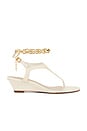 view 1 of 5 Lys Wedge Sandal in Sugar White