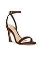 view 2 of 5 Cadey-Lee Curve Lace Sandal in Chestnut Brown