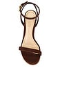 view 4 of 5 Cadey-Lee Curve Lace Sandal in Chestnut Brown