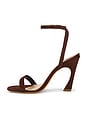 view 5 of 5 Cadey-Lee Curve Lace Sandal in Chestnut Brown